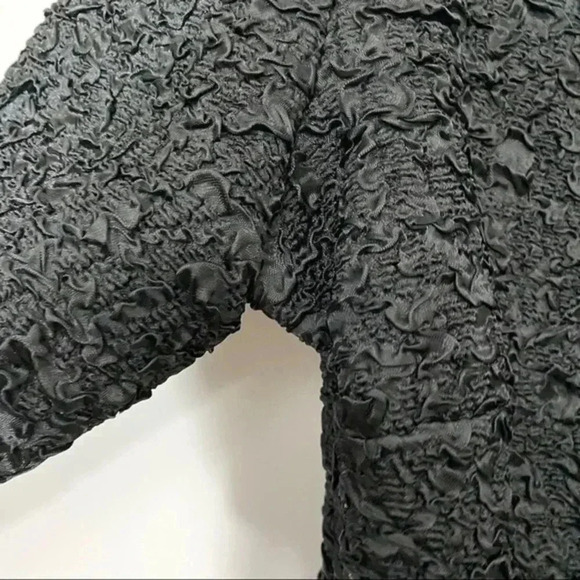 Cachet textured jacket blazer black Large - Picture 3 of 7